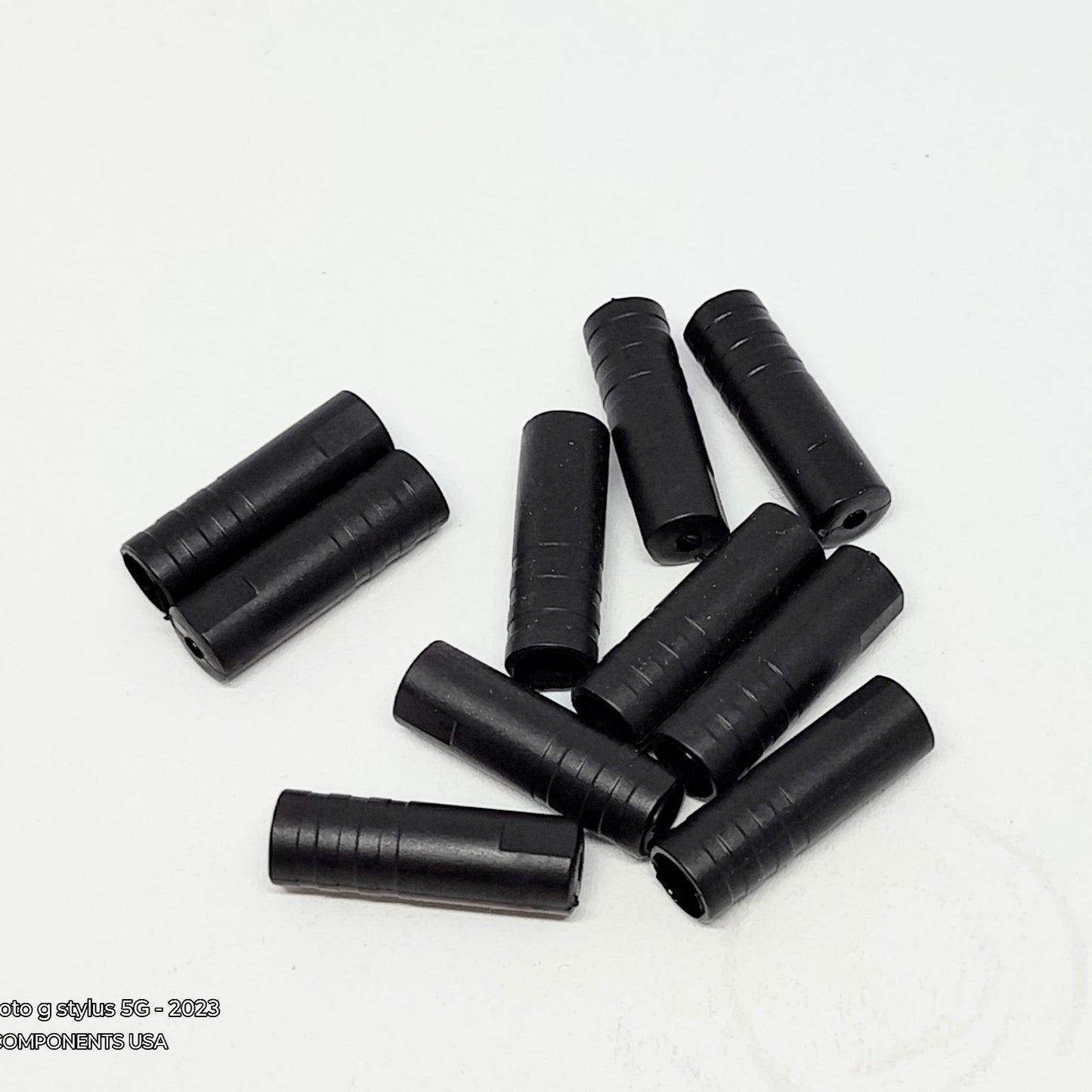 4mm Shift Cable Housing Ferrules Black, Plastic
