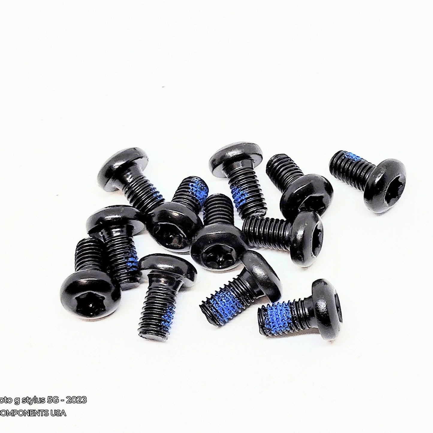 Black Steel Disc Brake Rotor Bolts M5x10mm