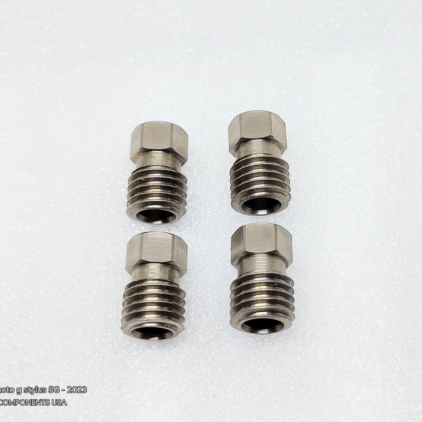 Stainless Coarse Thread Hydraulic Hose Compression Nuts For Magura