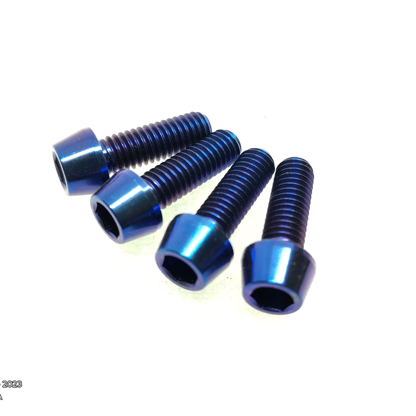 Tapered Titanium Caliper Mounting Bolts M6x18