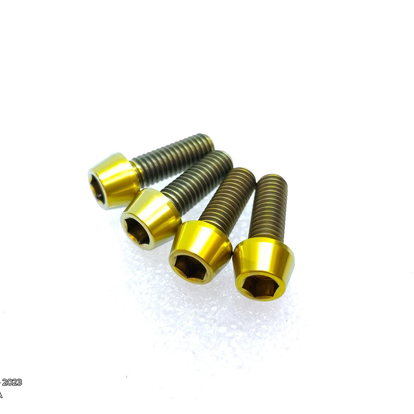Tapered Titanium Caliper Mounting Bolts M6x18