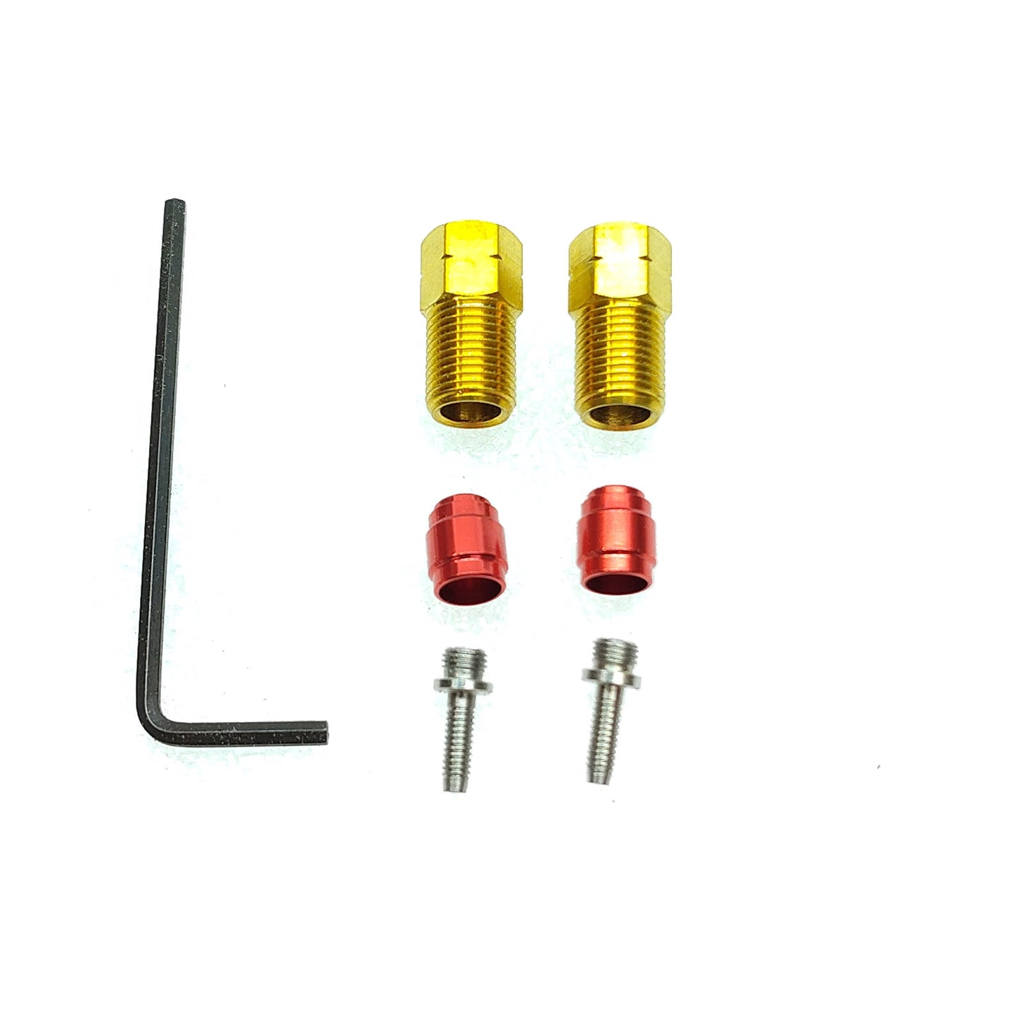 Hydraulic Hose Kit Titanium Fittings For Sram Maven Bronze Brakes