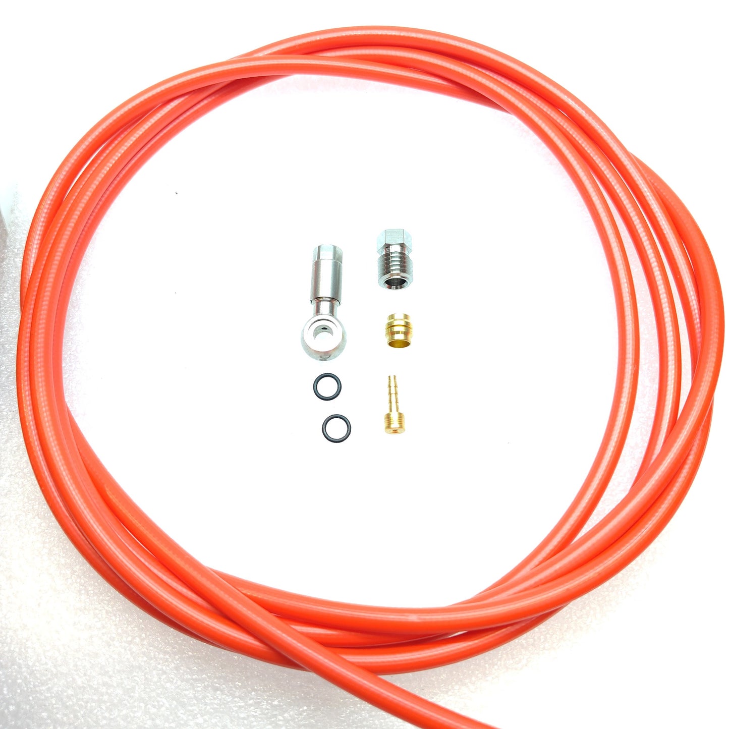 Hydraulic Hose Kit Titanium Fitting For Magura MT Series Brakes Banjo Style