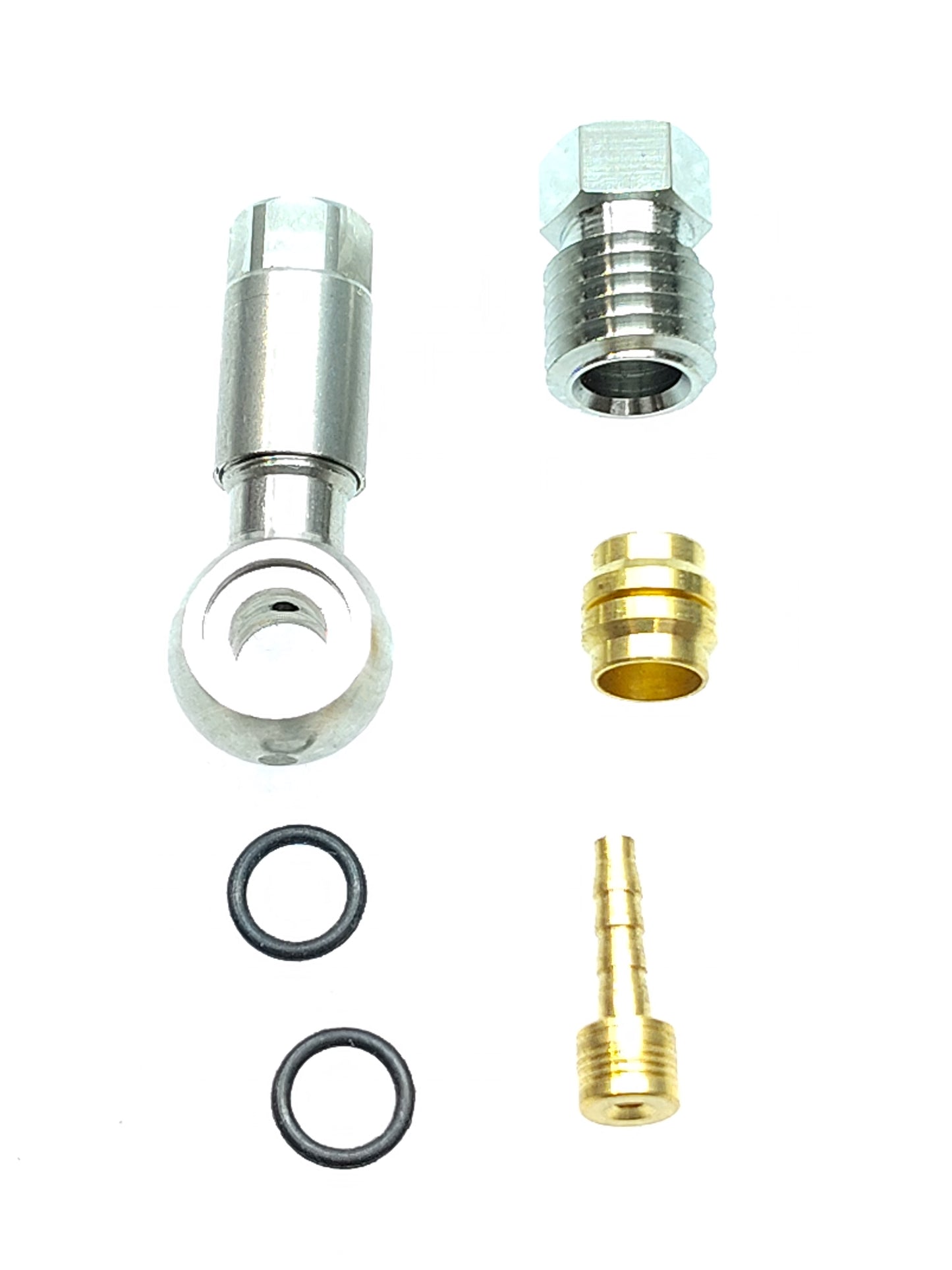 Hydraulic Hose Kit Titanium Fitting For Magura MT Series Brakes Banjo Style