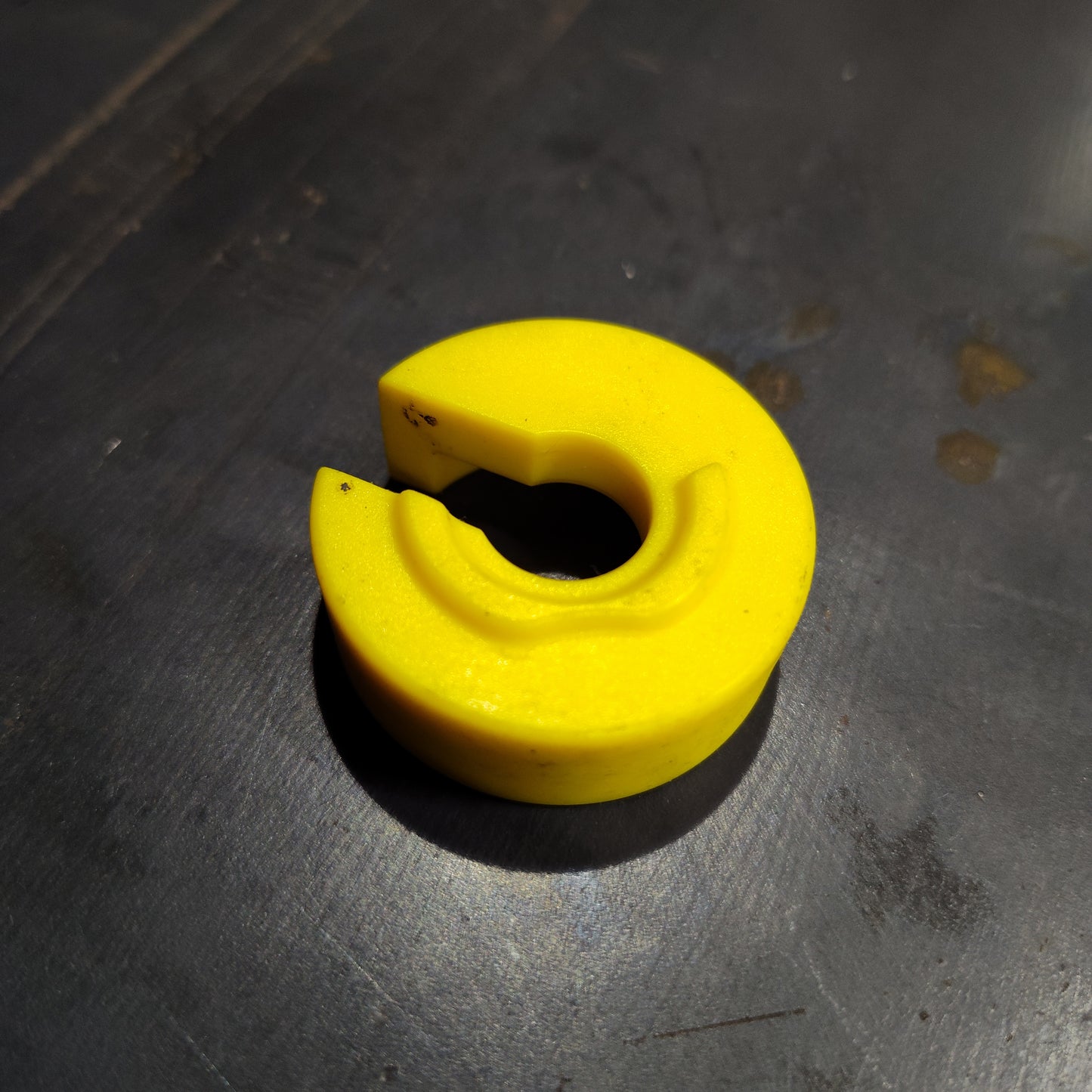 Fox Float DPS Rear Shock Volume Spacer: 2018 Float DPS 0.6in^3 Plastic, Yellow 233-00-352