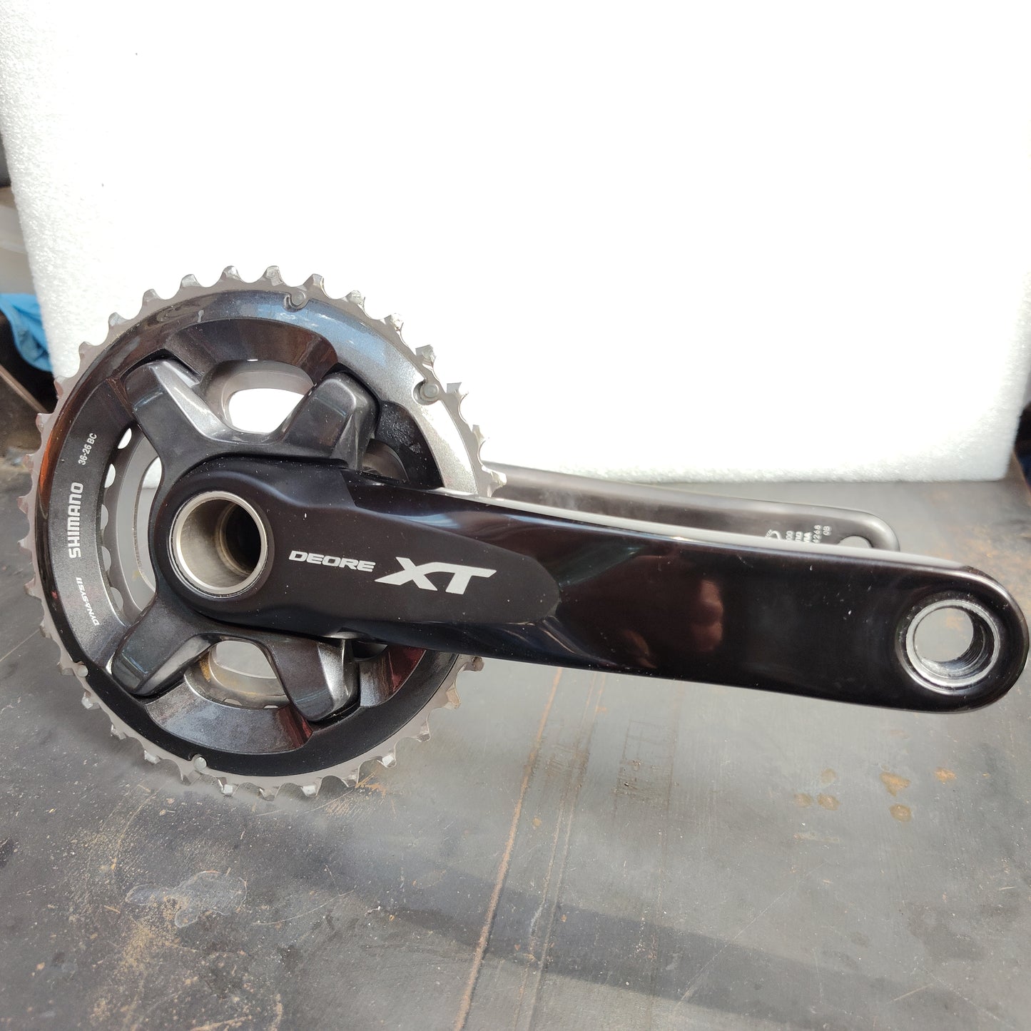 Shimano Deore XT FC-M8000-B 2X (36T-26T) Crankset 175mm / Take-Off