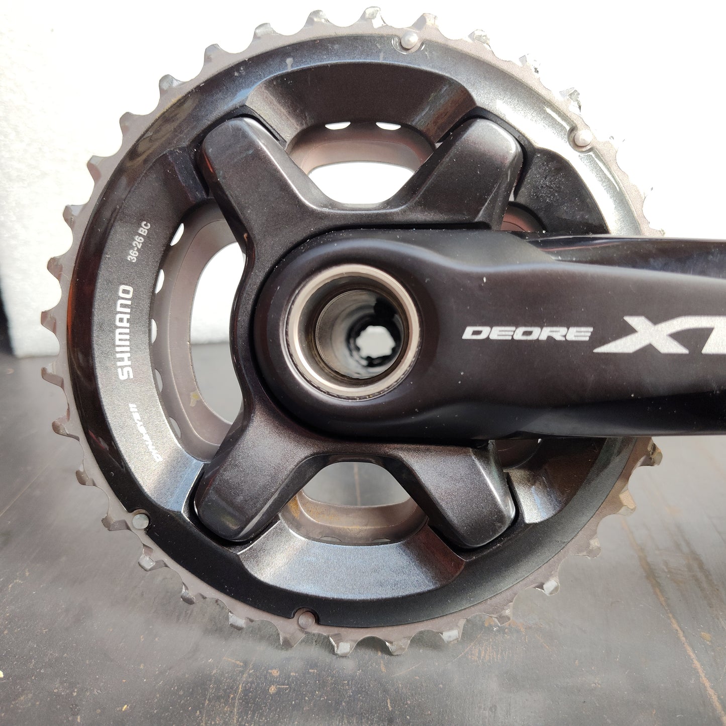 Shimano Deore XT FC-M8000-B 2X (36T-26T) Crankset 175mm / Take-Off