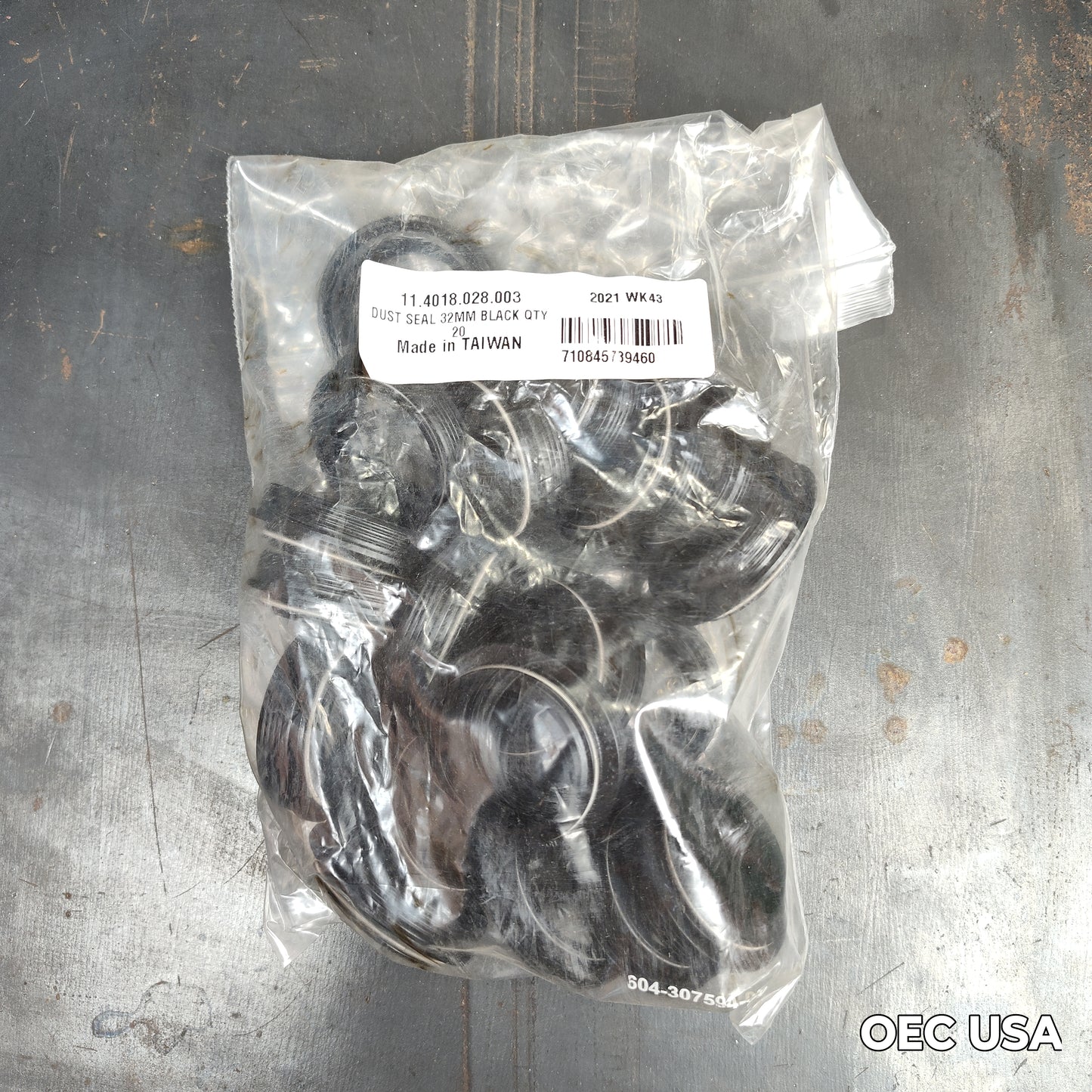 RockShox Dust Seal: Black Flanged 32mm - SID/Reba/Revelation A3 Qty 20