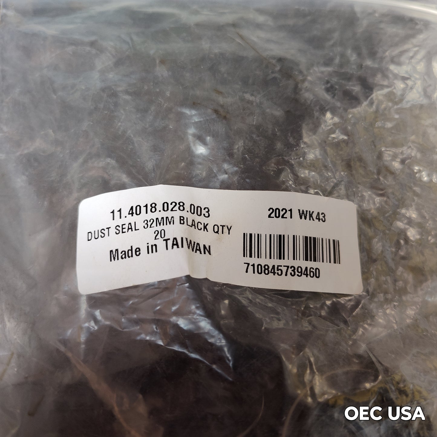 RockShox Dust Seal: Black Flanged 32mm - SID/Reba/Revelation A3, Qty 20