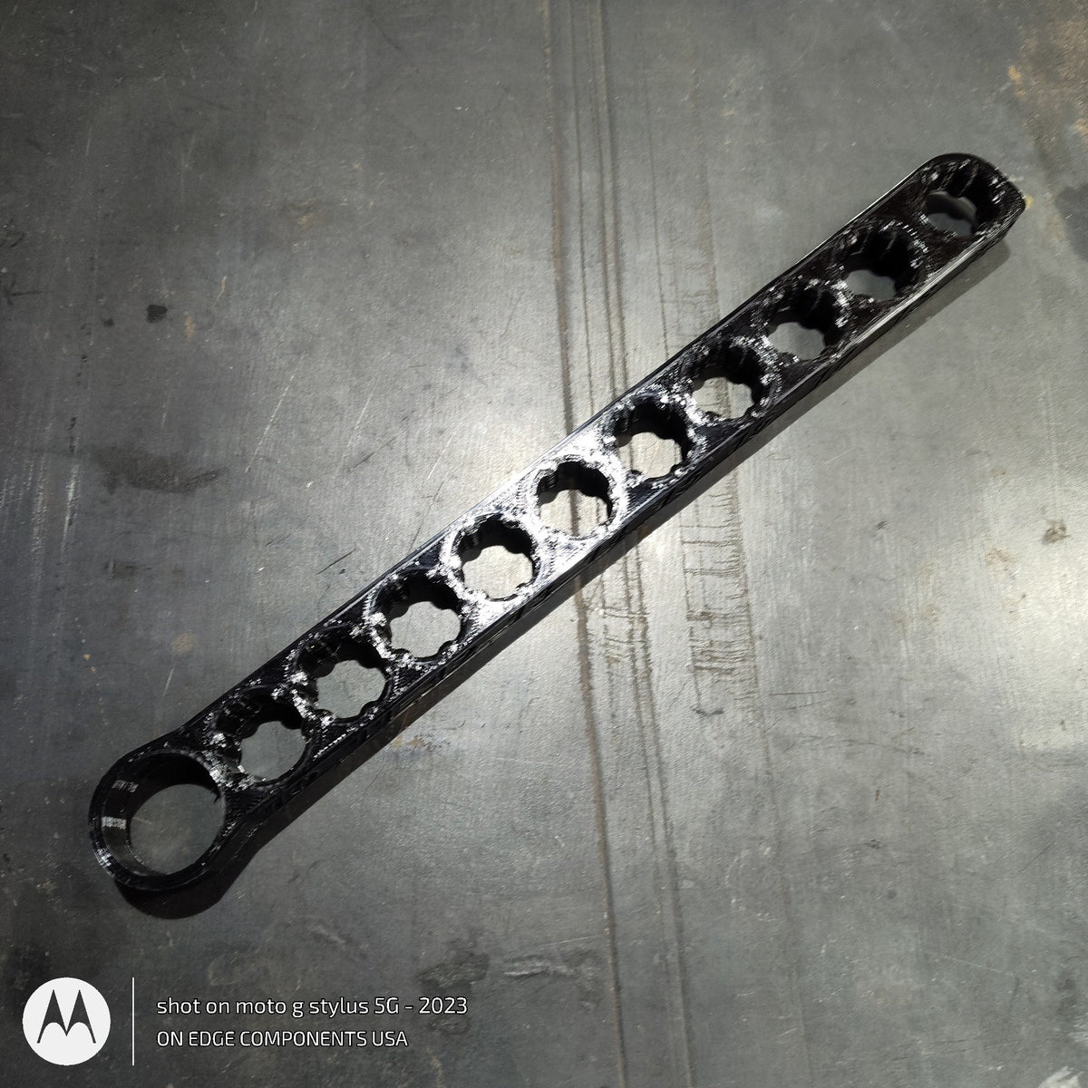 Socket Holder Carrier Crescent X6 3/8 in. Drive Pass-Thru Adjustable Wrench Set