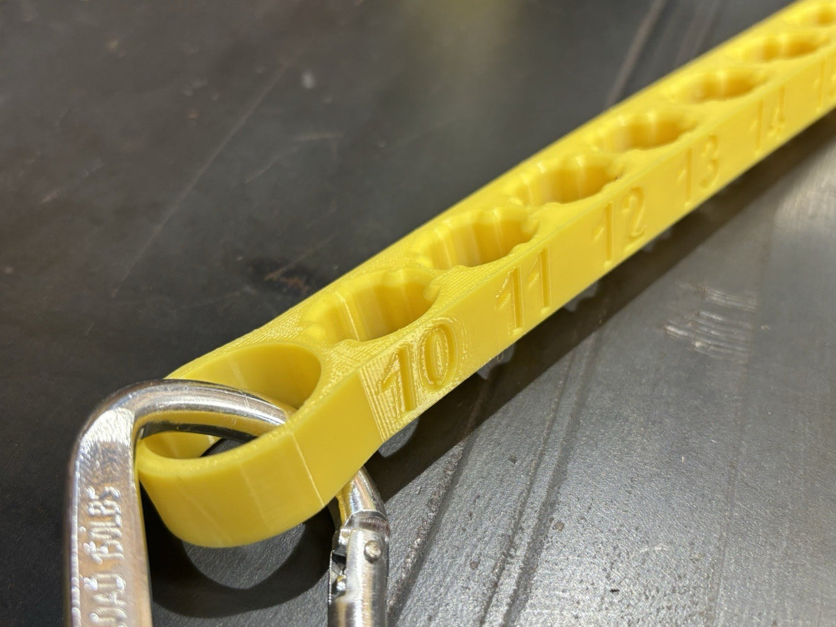 Socket Holder Carrier Crescent X6 3/8 in. Drive Pass-Thru Adjustable Wrench Set