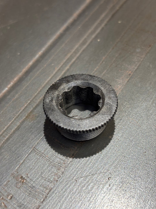 Shimano Hollowtech Crankset Fixing Bolt Preload Cap Black Plastic