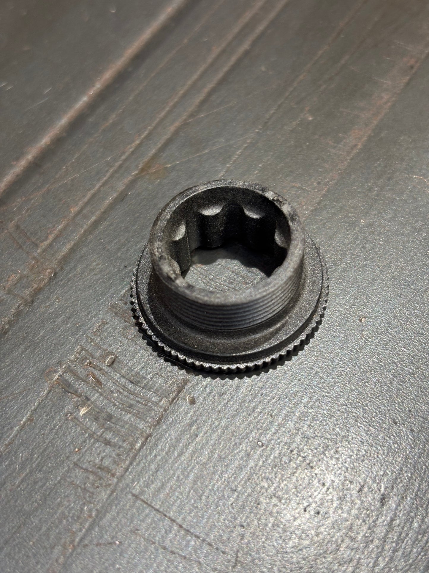 Shimano Hollowtech Crankset Fixing Bolt Preload Cap Black Plastic
