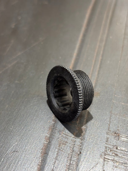 Shimano Hollowtech Crankset Fixing Bolt Preload Cap Black Plastic