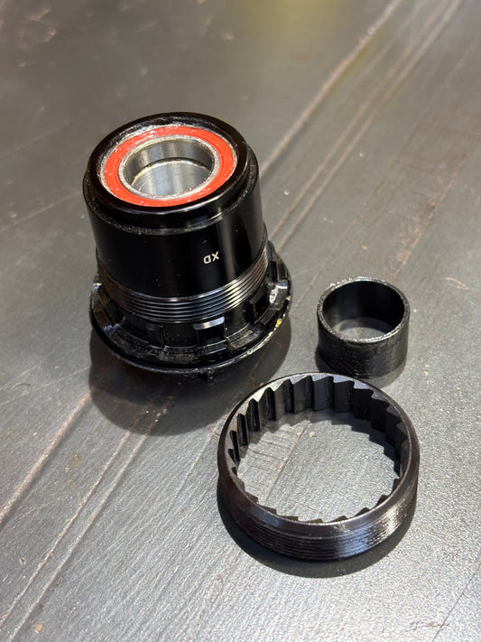 DT SWISS 350 / 370 Rear Hub SRAM XD 3-Pawl Ratchet Freehub Body Complete Kit