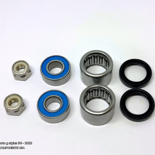 CrankBrothers Full Pedal Rebuild Kit Bearings, Seals, Nuts