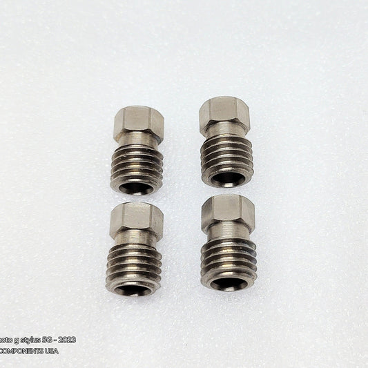 Stainless Coarse Thread Hydraulic Hose Compression Nuts For Magura