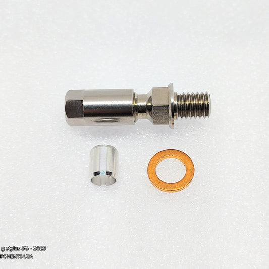 Hydraulic Hose M6x1mm Straight Caliper Fitting For Magura MT2 Brakes