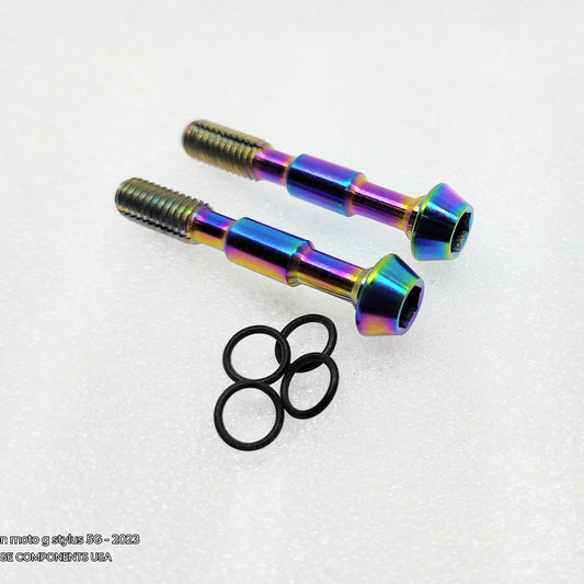 Titanium Long Banjo Bolt For Shimano XTR M9000 XT M8000