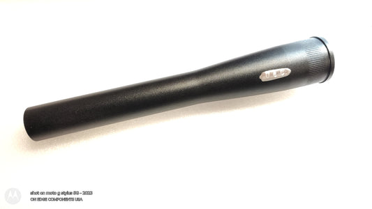 Black Anodized Tapered Steerer Tube 1-1/8 - 1-1/2"