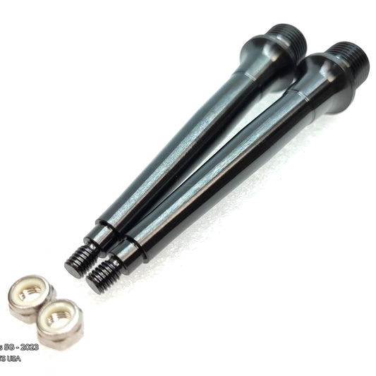 CrankBrothers Titanium Pedal Spindles.