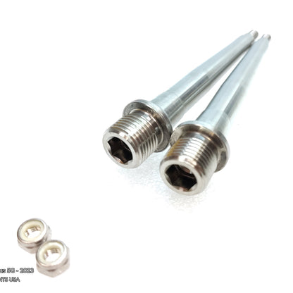 CrankBrothers Titanium Pedal Spindles.