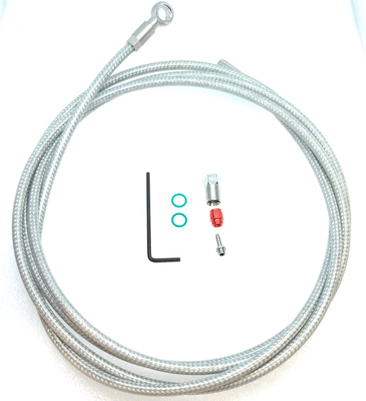 Stainless Braided Hydraulic Hose Kit For Sram Maven Ultimate Brakes