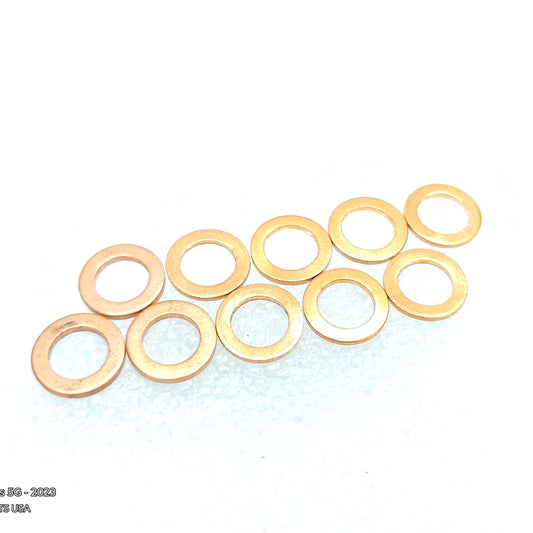 M6 Copper Crush Washer Hydraulic Fittings For Hope Brake Systems