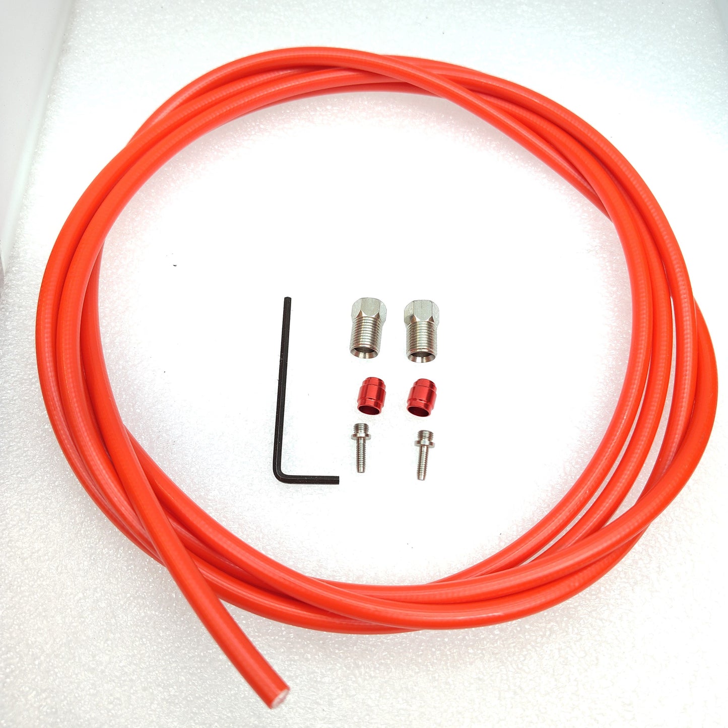 Hydraulic Hose Kit Titanium Fittings For Sram Maven Bronze Brakes