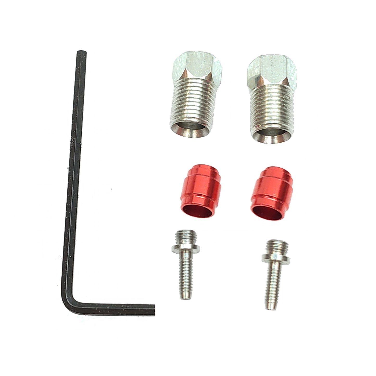 Hydraulic Hose Kit Titanium Fittings For Sram Maven Bronze Brakes