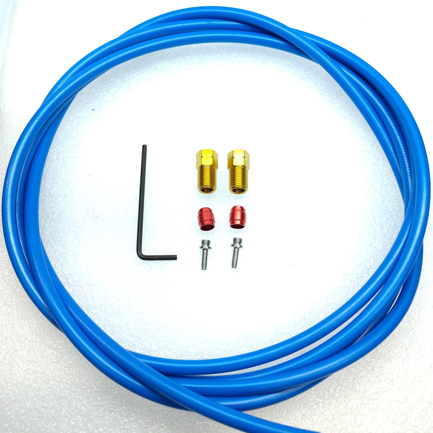 Hydraulic Hose Kit Titanium Fittings For Sram Maven Bronze Brakes