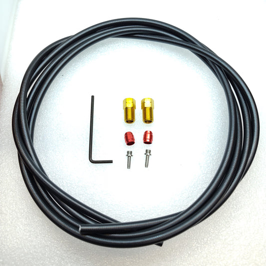 Hydraulic Hose Kit Titanium Fittings For Sram Maven Bronze Brakes