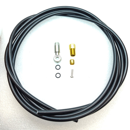 Hydraulic Hose Kit Titanium Fttings For Shimano XTR XT SLX Banjo Style Brakes
