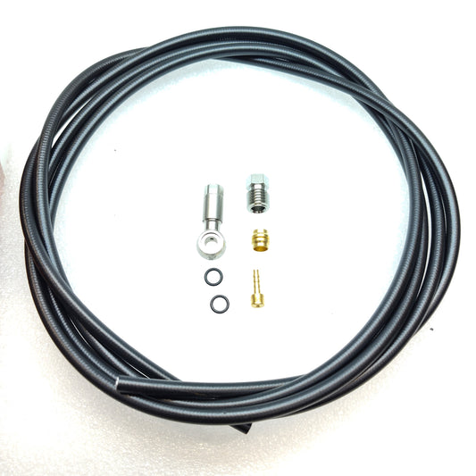 Hydraulic Hose Kit Titanium Fitting For Magura MT Series Brakes Banjo Style
