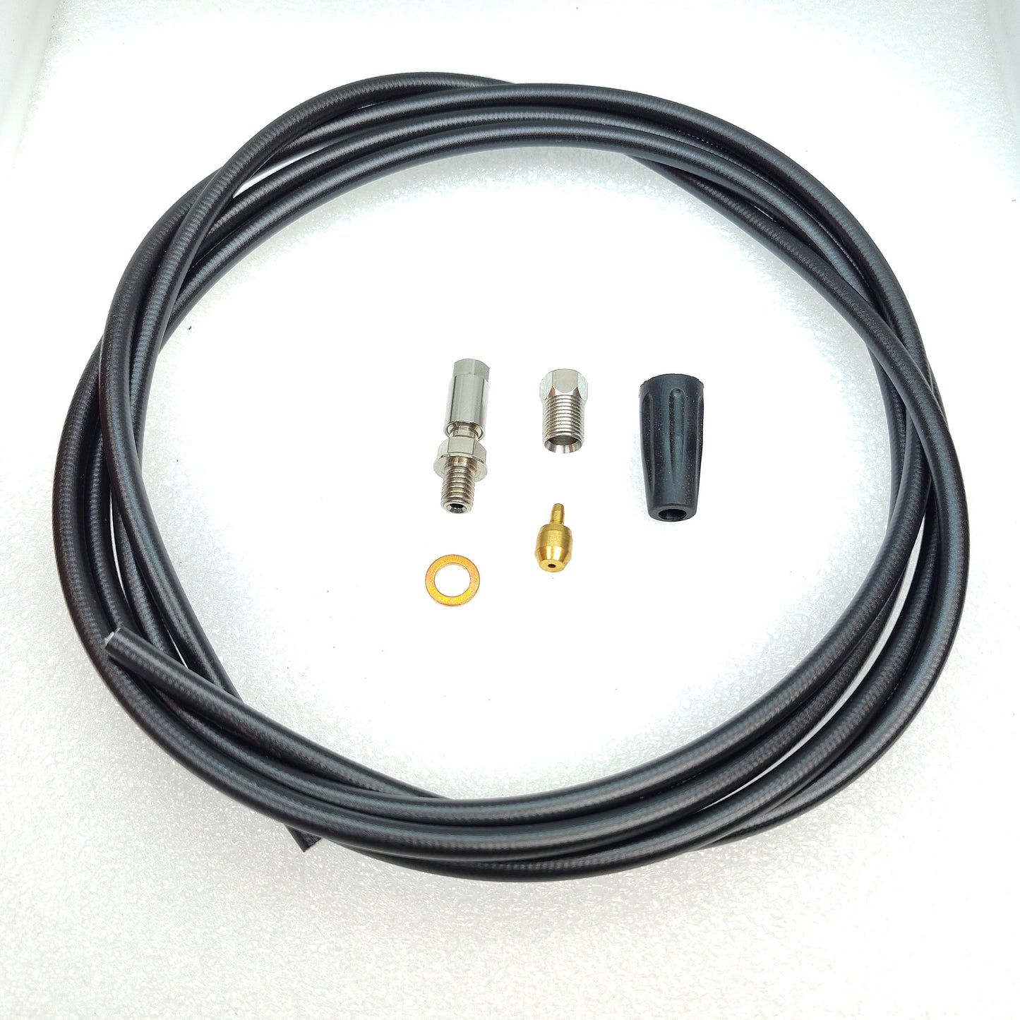 Black Hydraulic Brake Hose Kit For Hayes HFX-9