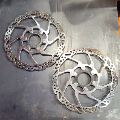 Shimano SM-RT54-M 180mm Centerlock Brake Rotors Pair / Good Used