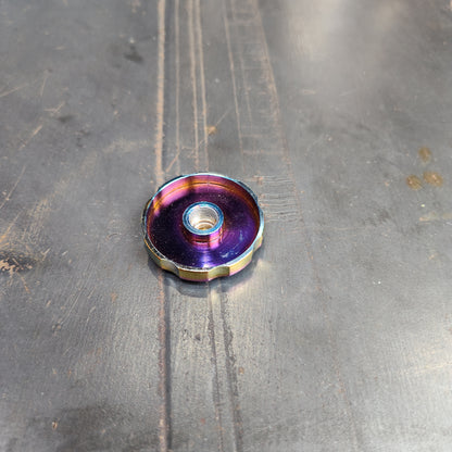 Oil Slick Aluminum Suspension Fork Air Cap