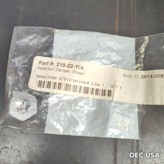 Fox Base Nut Damper Closed Part# 210-22-104