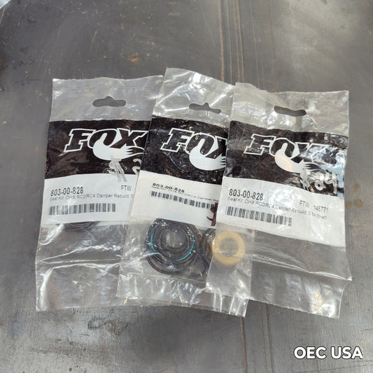 FOX DHX RC4, RC2 Rear Shock Damper Rebuild Kit for .5" Shaft / 803-00-828