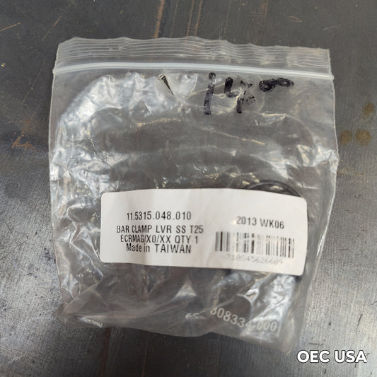 SRAM/Avid Discrete Lever Clamp - Black with Stainless T25 Bolt / Part# 11.5315.048.010