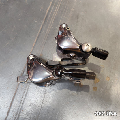 Sram Force 22 / Force 1 Post + Flat Mount Hydraulic 2-Piston Brake Caliper Pair