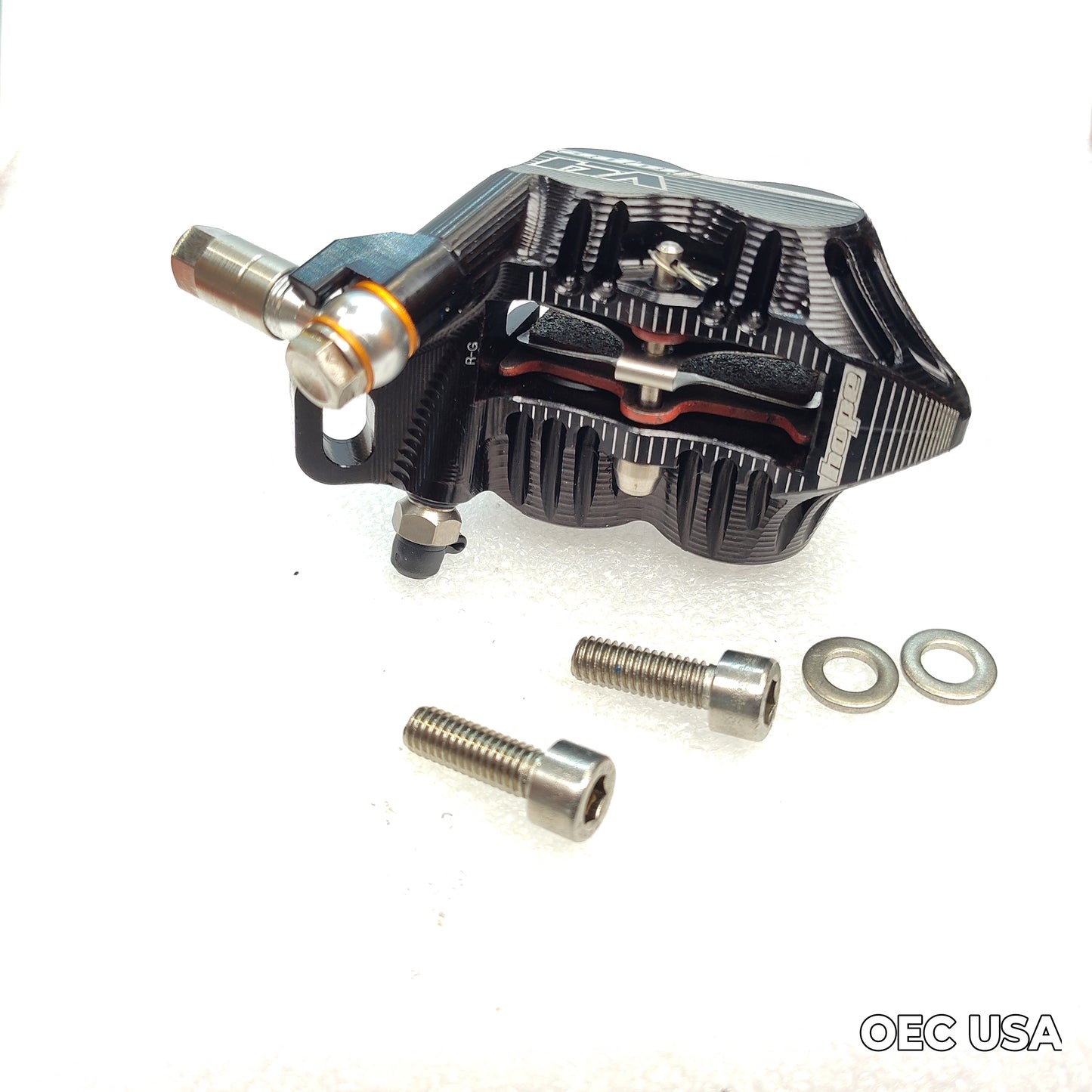 Hope Tech 3 V4 Hydraulic Brake Complete Caliper Black HBSPC56