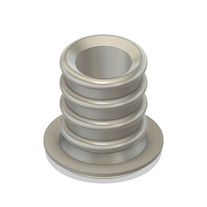Black TPU Sealing Plug Pipe Cap For Speed Rail
